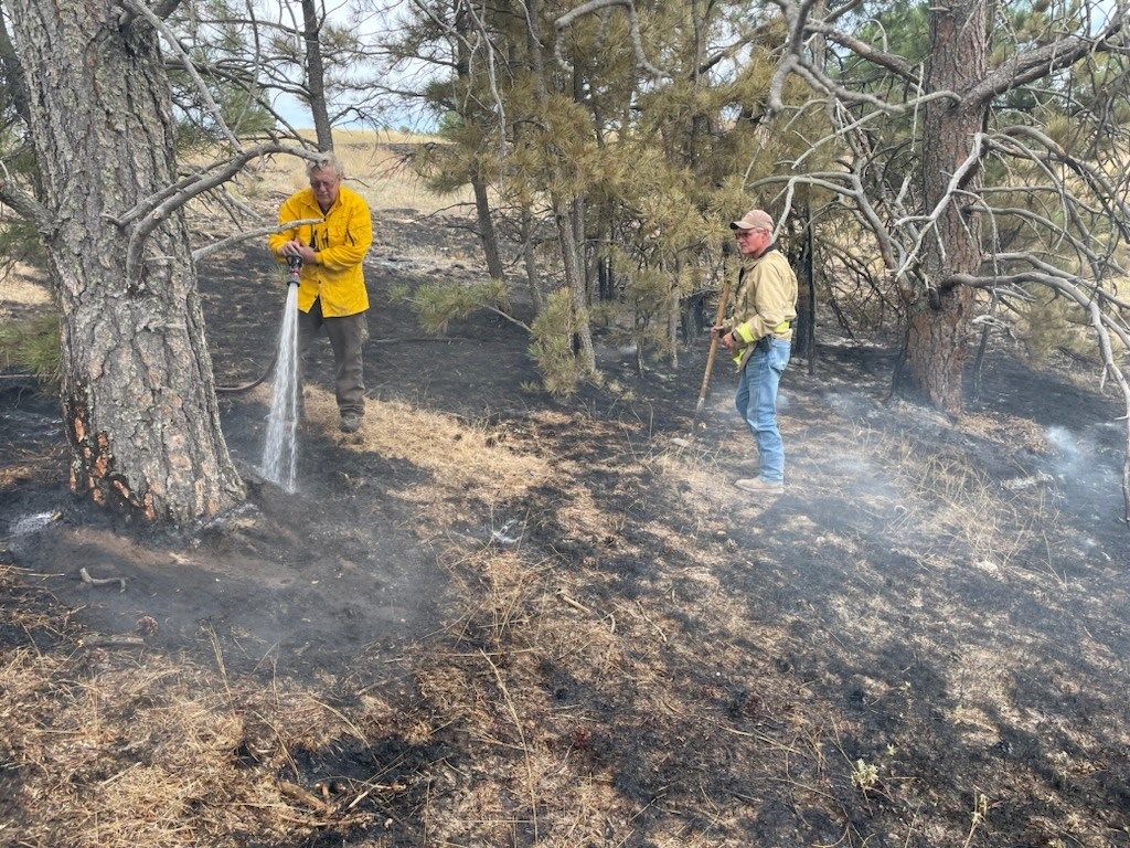 Rushville area fire, Courtesy: Jerry Kearns Rushville area fire, Courtesy: Jerry Kearns