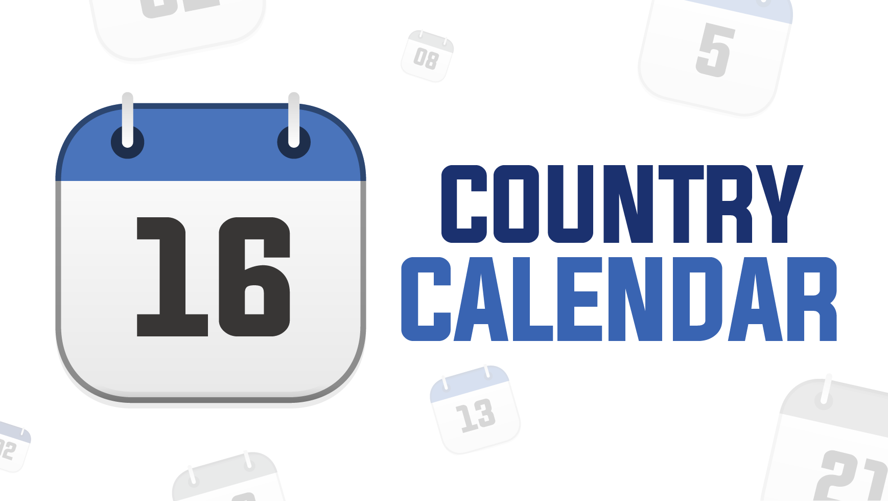 Twister Country Calendar