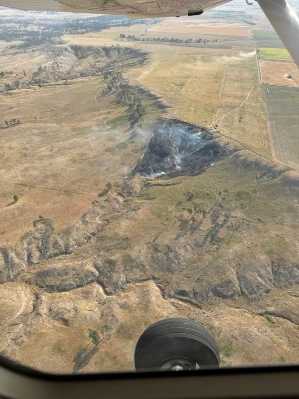 Chadron area fire