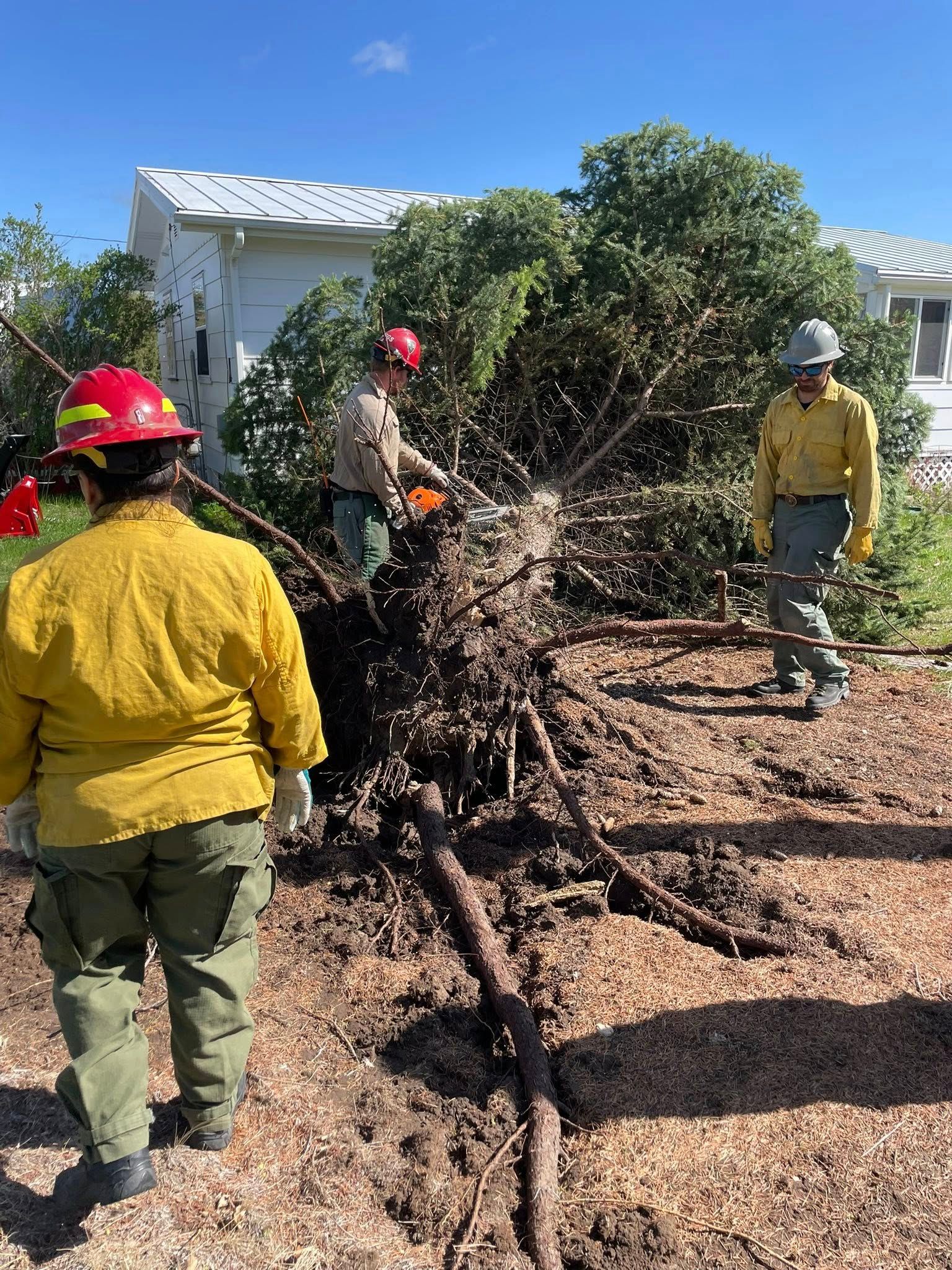 Courtesy: Rosebud Sioux Tribe Volunteer Fire Department Facebook