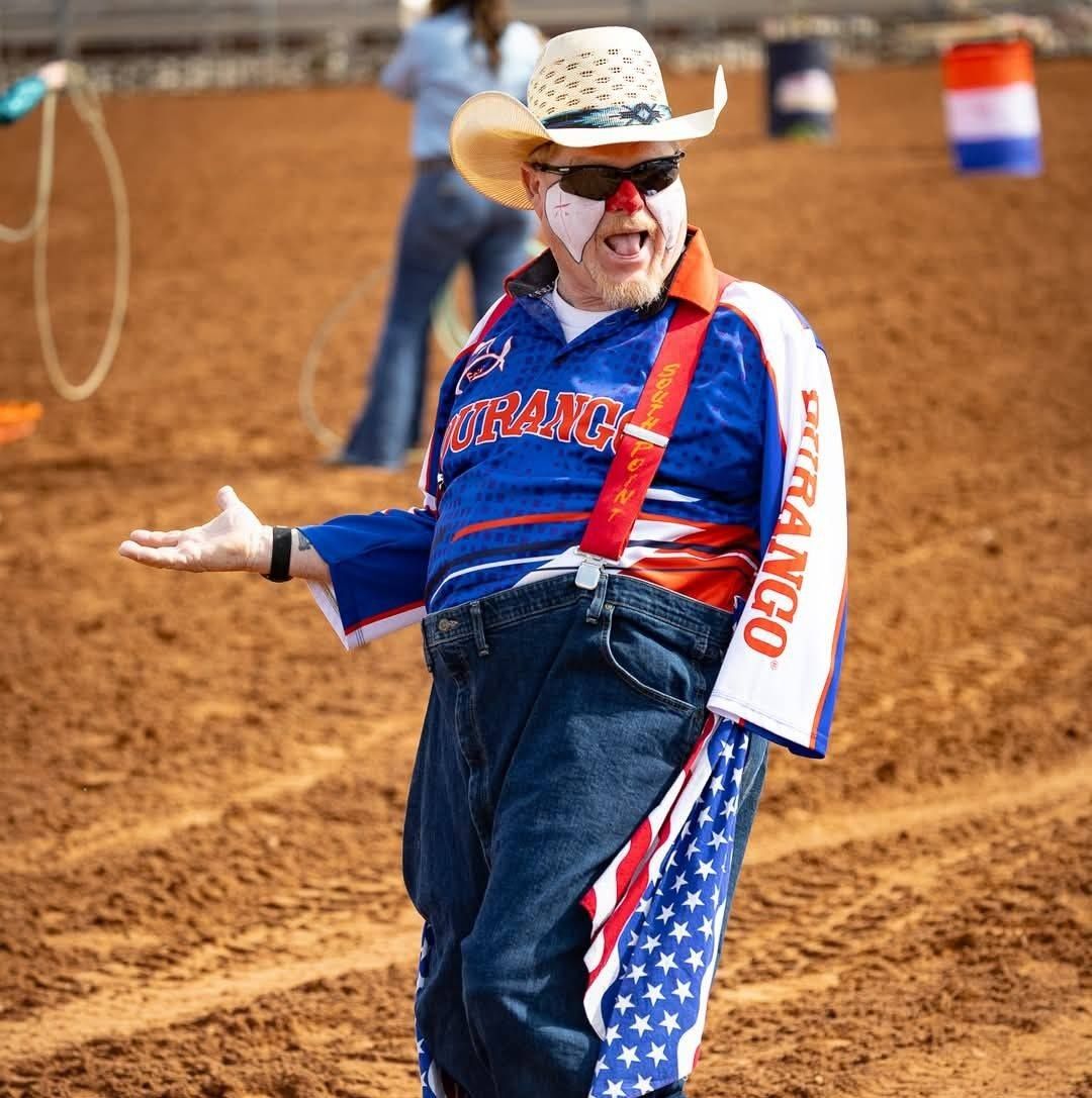 Courtesy: John "Lefty" Kee - Professional Rodeo Clown Facebook page