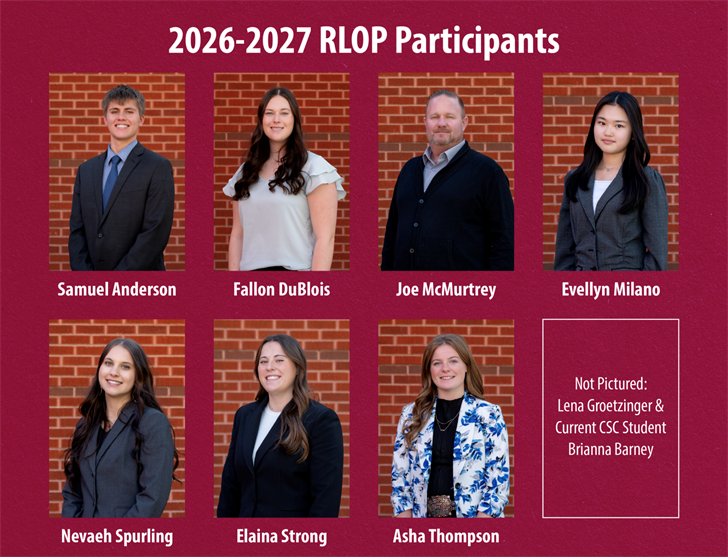 RLOP names incoming participants