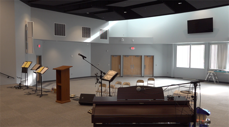 Growing Valentine church moves into new building